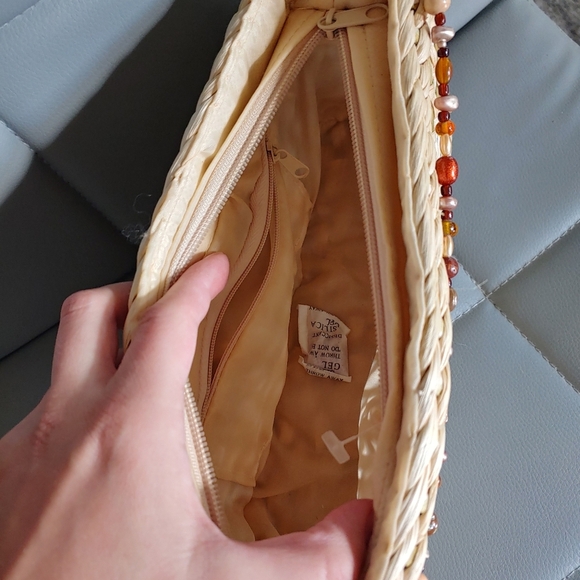 Summer straw structured bag - Picture 5 of 8